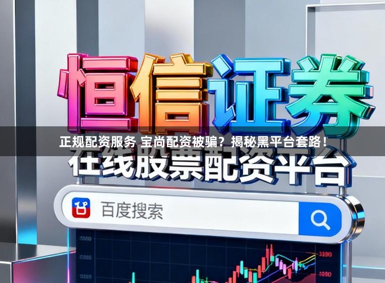 正规配资服务 宝尚配资被骗？揭秘黑平台套路！