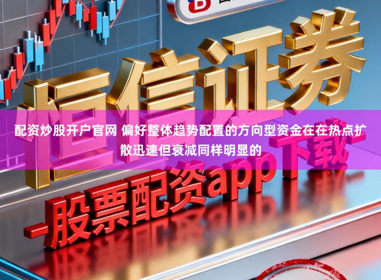 配资炒股开户官网 偏好整体趋势配置的方向型资金在在热点扩散迅速但衰减同样明显的