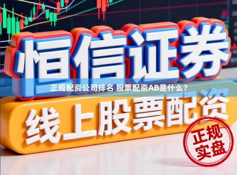 正规配资公司排名 股票配资AB是什么?