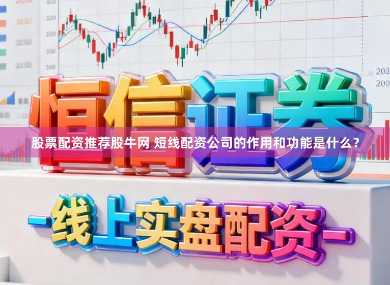 股票配资推荐股牛网 短线配资公司的作用和功能是什么?