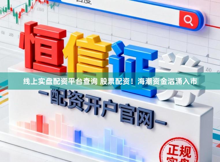 线上实盘配资平台查询 股票配资！海潮资金汹涌入市