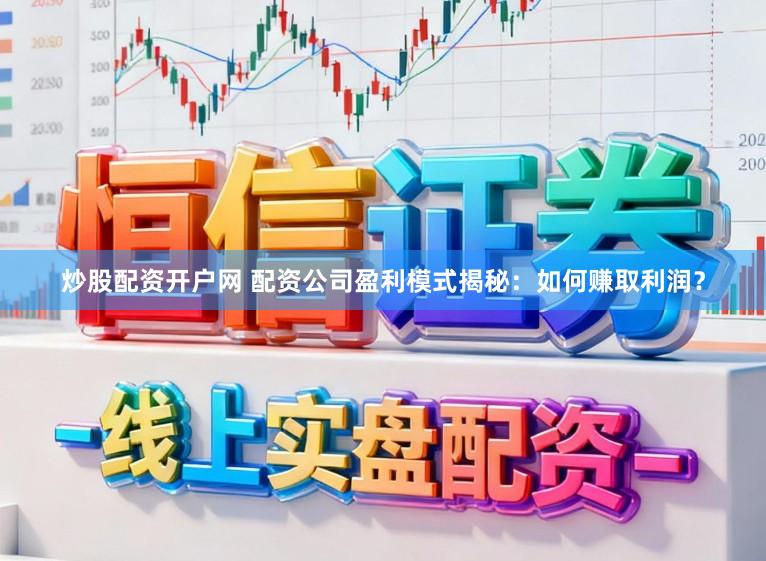 炒股配资开户网 配资公司盈利模式揭秘：如何赚取利润？